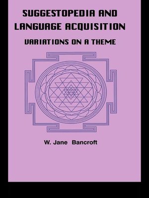 cover image of Suggestopedia and Language